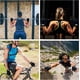 thumbnail image 3 of Guantes de fitness, guantes de entrenamiento, guantes de levantamiento de pesas ajustables para hombres y mujeres, transpirables, guantes de gimnasio para hacer ejercicio, dominadas,, 3 of 5