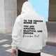 thumbnail image 1 of WILLBEST Sudaderas De Hombre Sudadera con Capucha y Estampado De Moda, Informal, De Manga Larga, Suave y Cómoda, para Otoño e Invierno, Uso Diario, Actividades Al Aire Libre, Ligera y Cálida Chica, 1 of 5