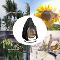 thumbnail image 6 of Hanging Chair Patio Cover | Oxford Cloth Rocking Chair Sunshade | Dustproof Garden Furniture Protector, 6 of 6