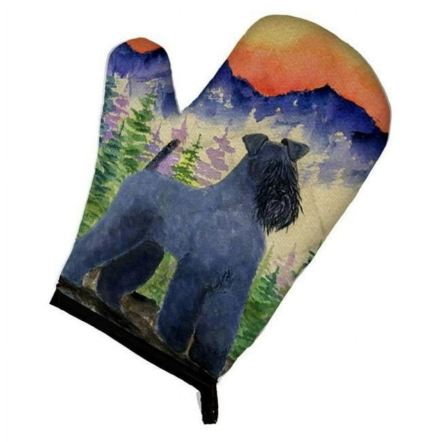 Carolines Treasures SS8223OVMT Gant de Four Terrier Bleu Kerry