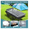 thumbnail image 3 of REKHH Folding Camping Cots for Adults, Folding Cot with Mattress, Camping Foldable Bed, Portable Military Cot, Double Layer Oxford Strong Heavy Duty Sleeping Cots w/Carry Bag for Camp Office Travel, 3 of 7