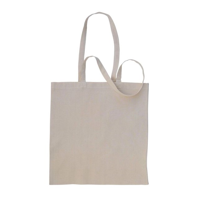 Absolute Apparel - Bolsa de la compra de algodón (Paquete de 2) (Natural)