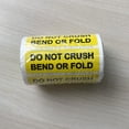 thumbnail image 5 of 250pcs "DO NOT Crush Bend OR FOLD" Warning Shipping Stickers 1x3inch Fluorescent YellowSelf Adhesive Labels, 5 of 5
