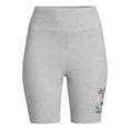 thumbnail image 5 of Stitch Juniors Graphic Print Bike Shorts, Sizes XS-XXXL, 5 of 5