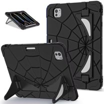 Case for iPad Pro 11-inch M4 (2024) Multiple Protection Shockproof Contrast Color Cover With Stand and Pen Holder