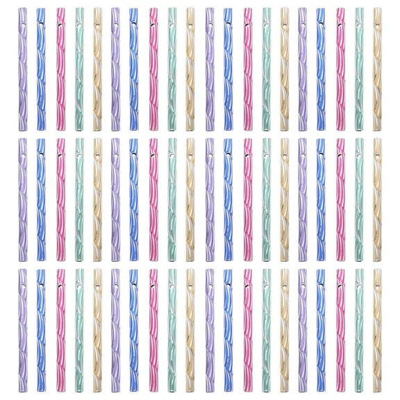 100Pcs Aluminum Wind Chime Tubes for Making Outdoor Metal Wind Chimes