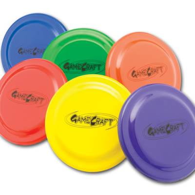 GameCraft® 9 in. Plastic Flying Discs (6-Pack)