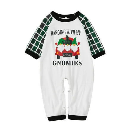 

Microfiber Cloth Christmas Baby Kids Child Printed Top+Pants Xmas Family Matching Pajamas Set