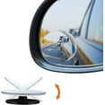 thumbnail image 1 of Blind Spot Mirrors For Cars, 2 Pack HD Wide Angle Convex Blind Spot Mirror, Round Frameless 360° Rotate Parking Mirrors for Car, 1 of 1