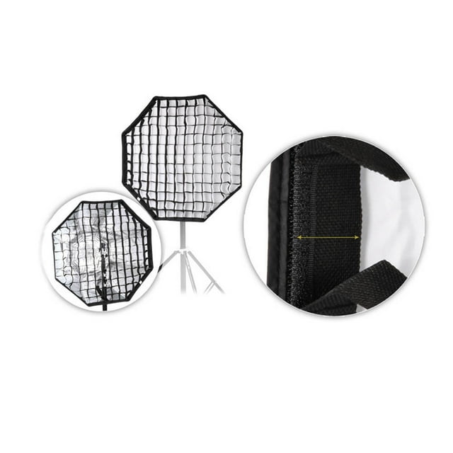 Softbox Grid de panal Fotográfica para paraaguas de 80 cm / 31 "Softbox Studio / Strobe Softbox