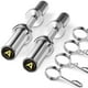 thumbnail image 1 of Mancuernas olímpicas AboveGenius, asas de 41 cm con collares de resorte, 1 of 7
