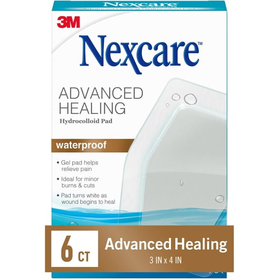 3M Nexcare Waterproof Cushioned Foam Bandages, Assorted Sizes, 20 Ea