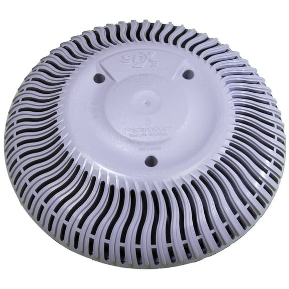 Main Drain Grate, Paramount SDX2, Concrete, Light Gray