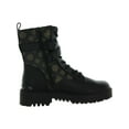 thumbnail image 2 of Guess Womens Orana  Zipper Faux Leather Combat & Lace-up Boots, 2 of 3