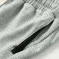 thumbnail image 5 of CONZONE Men's Baggy Sweatpants Wide Leg Sweat Pants for Men Trendy Elastic Waist Solid Y2K Streetwear Joggers Pant With Pockets, 5 of 8
