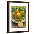 thumbnail image 1 of Plate of Lemons and Mimosa Flowers Framed Print Wall Art by Michelle Garrett Sold by Art.Com, 1 of 5