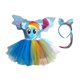 thumbnail image 1 of Disfraz Ruz My Little Pony Rainbow Dash para Niña Talla 4, 1 of 1