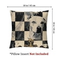 thumbnail image 4 of nygtbtfer Halloween Skull Pillow Covers Home Decoration Square Throw Pillow Case Cushion Cover Set of 2 Skull Laciness Toss Throw Pillowcase for Home Halloween Party Gifts(Skull) White, 4 of 7