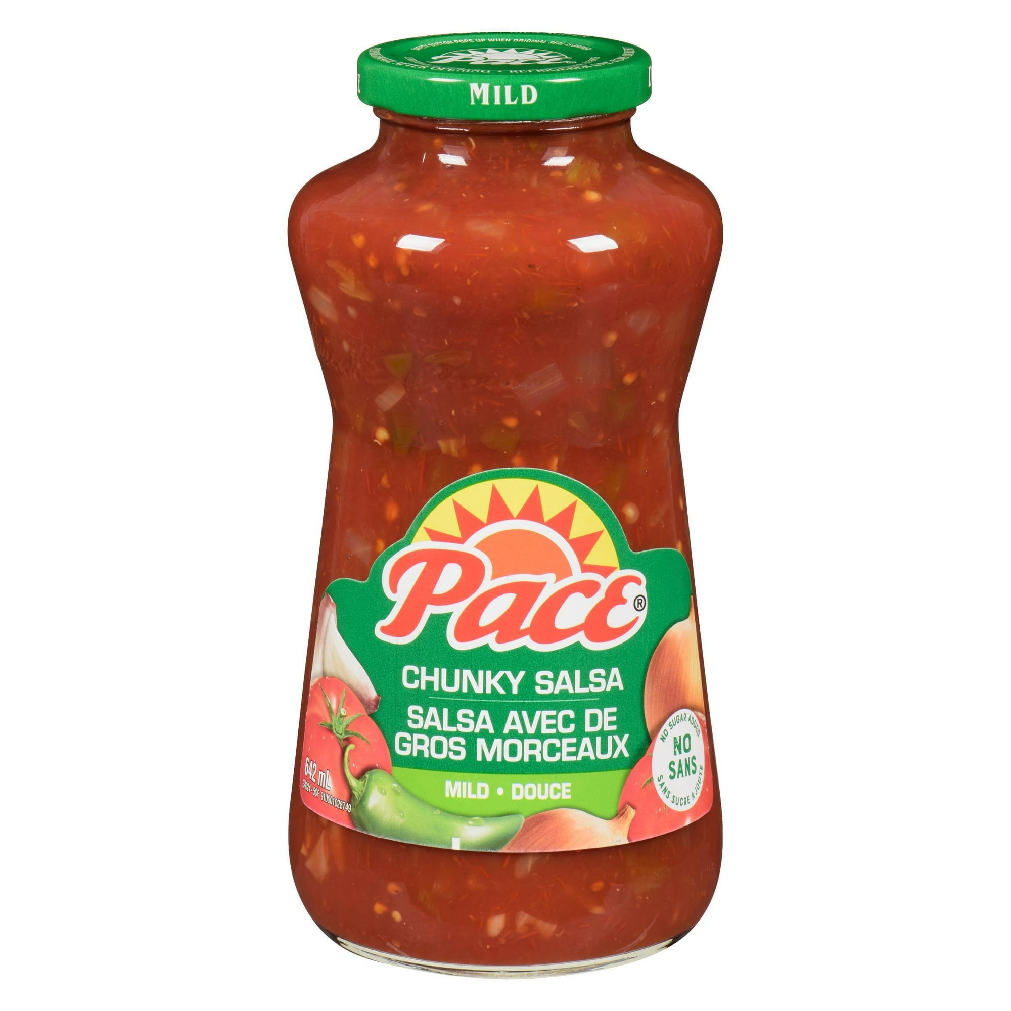 Salsa PaceMD avec de gros morceaux douce, longue conservation 642 ml