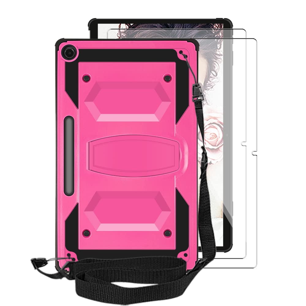 FIEWESEY for Lenovo IdeaPad Duet 5 Chromebook Tablet Case,Shockproof Hybrid Rugged Case (with