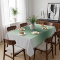 thumbnail image 6 of Sage Green Grey Ombre Table Cloth Waterproof Tablecloths, Modern Abstract Art Gradient Tablecloth Dining Table Cover for Kitchen Party Tabletop Outdoor, Rectangle Tablecloth 60x84 Inch, 6 of 9