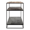 thumbnail image 7 of Novasolo Indoor Modern Home Decorative Furniture Console Table - Natural & Black, 7 of 7