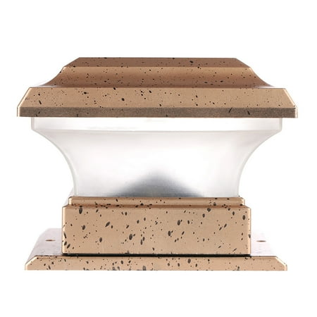

Fyearfly Luces solares para Vallas Postes de Vallas de energía Solar Luces Impermeables para Exteriores con energía Solar para Patio Valla Patio jardín
