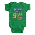 thumbnail image 1 of Baby "Kiss My Sass" Bodysuit - Green - 24 Months, 1 of 1