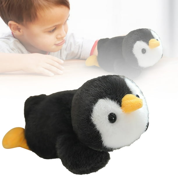 Adorable peluche de pingüino, suave y tierno, para niños y adultos. Un amigo muy mono.