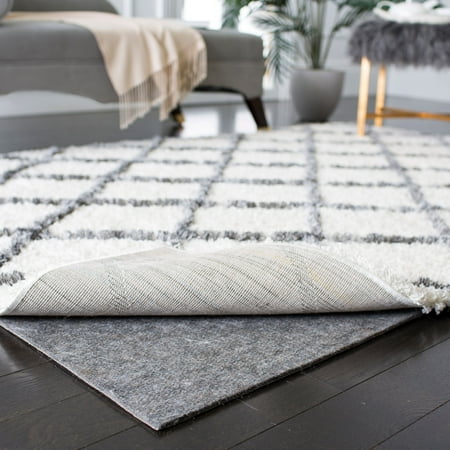 Safavieh Premium Rug Pad for Hardwood floor and (Best Carpet Pad For Basement)