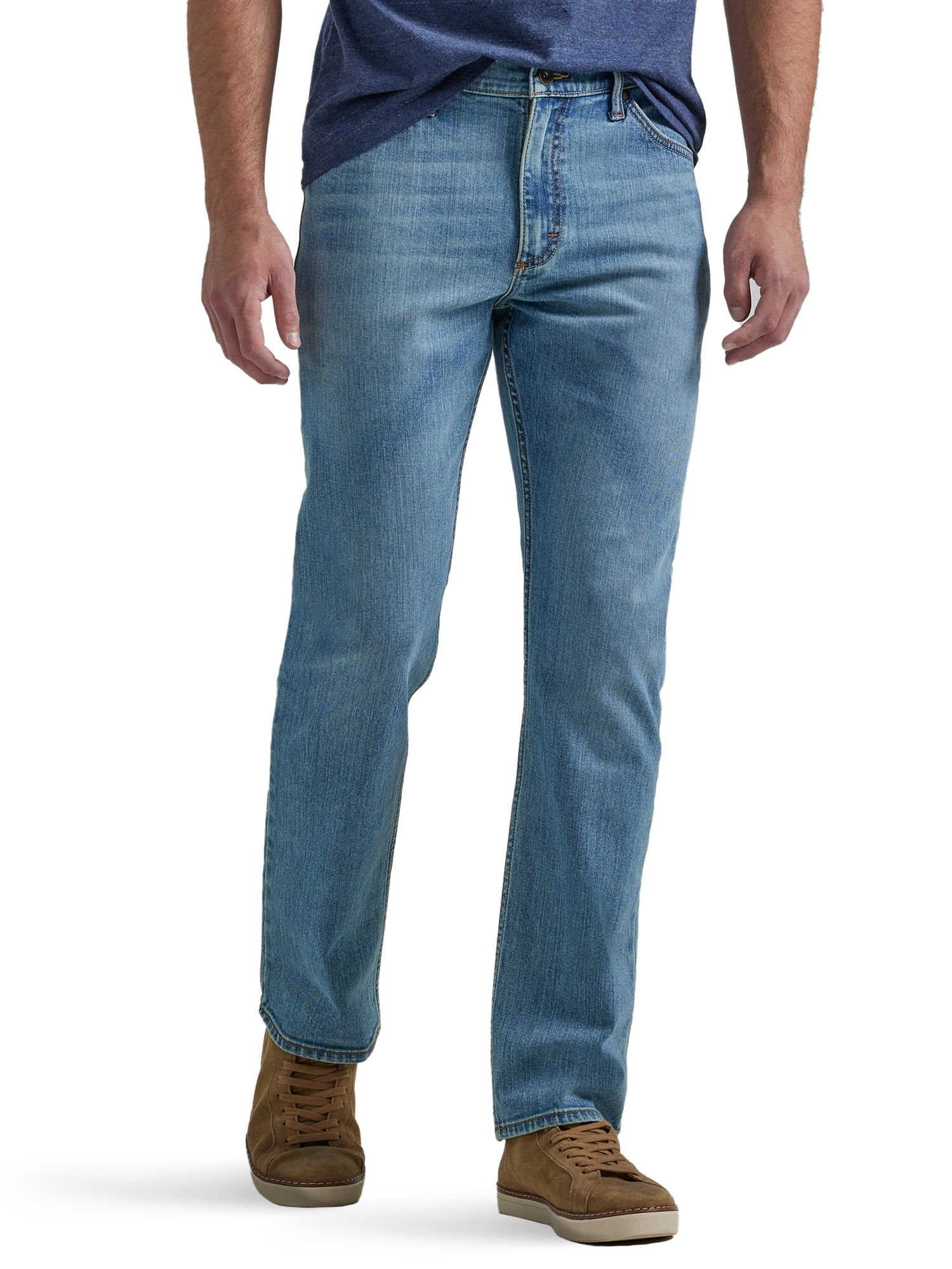 Wrangler Men's Straight Fit Jean with Stretch - Walmart.com