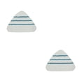 thumbnail image 2 of Injueey Trapeadores de vapor de microfibra paño Triangular absorbente de agua reemplazo lavable reutilizable accesorios de almohadilla de Azul 2piezas, 2 of 6