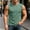 Green, variant on Men's Sleeveless Crew Neck Shirt with Pocket, Casual Solid Color Tank for Everyday and Outdoor Purple S