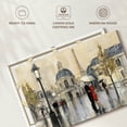 thumbnail image 6 of Elephant Stock Spring Rain Paris Eiffel Wall Art - Horizontal Canvas Wall Art - Living Room Wall Decor - Places Canvas - Blue And Purple Decor By Julia Purinton - 36" x 24", 6 of 8