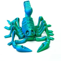 3D Printed Scorpion,Articulated Models,Flexible Joint Animal Ornament Figurines,Surprise Fantasy Gifts