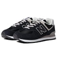 thumbnail image 4 of Zapatilla New Balance 574 Core para mujer, color blanco y negro, talla 10.5, 4 of 7
