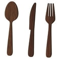 thumbnail image 5 of FELTECHELECTR 1 Set Kitchen Decorations Wall Wooden Household Utensils Sign Brown Rustic Style for Living Room 27X6.6X0.5CM, 5 of 8
