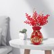 thumbnail image 3 of Florero con forma de bolsa , adorno para centros de mesa de sala de estar Rojo BLESIY Florero bendito, 3 of 8