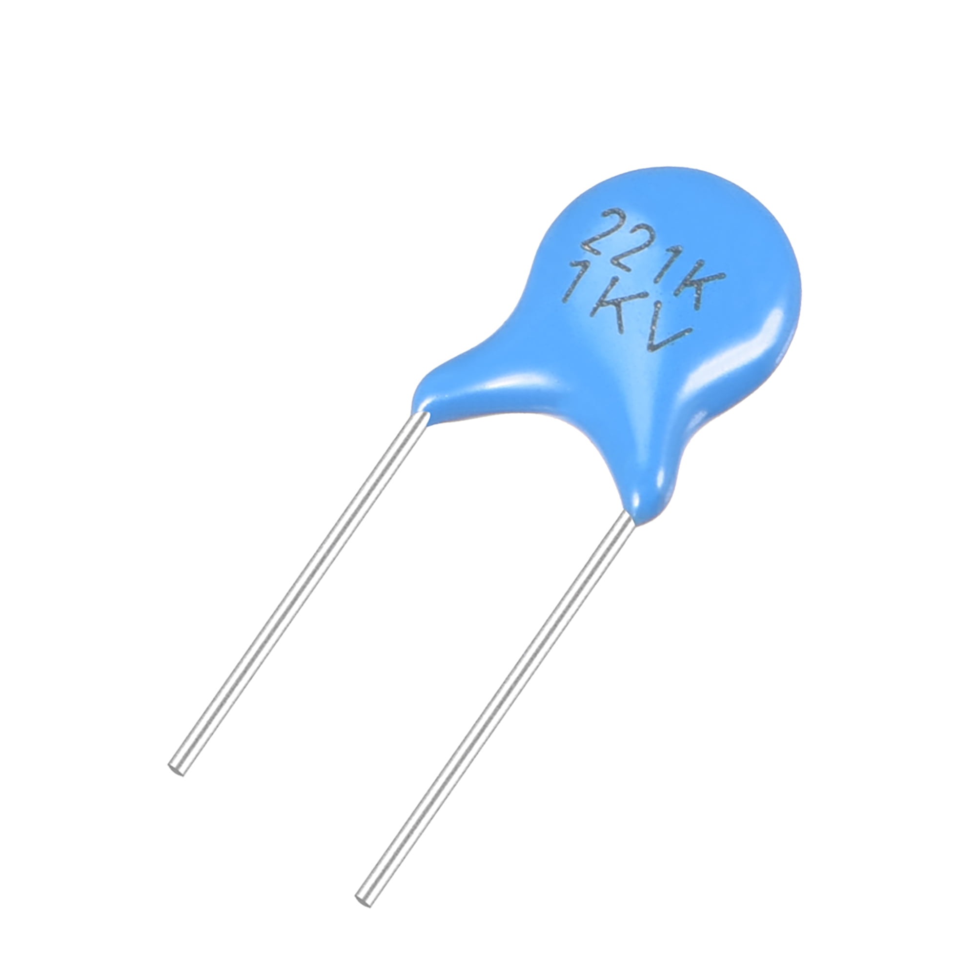 Ceramic Capacitor Kit 1KV 220PF for DIY Electronic Circuit 50pcs Blue