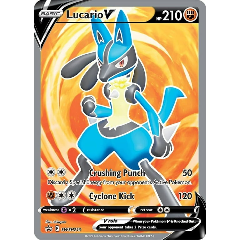 lucario pokemon card pack Amazon.com: Pokemon Lucario Vstar Premium Collection Box