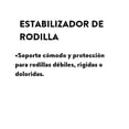 thumbnail image 2 of Estabilizador de rodilla Equate negra talla chica/mediana, 2 of 4