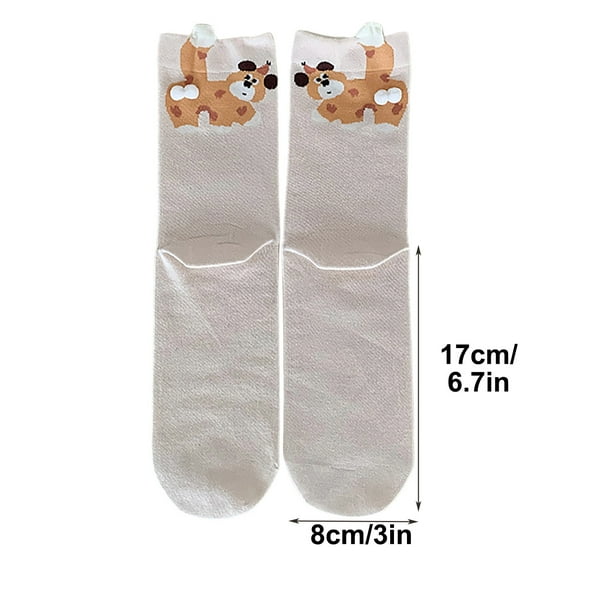 Calcetines de perro con pelotas, divertidos calcetines de perro para mujer, calcetines de tubo, calcetines de perro con pelotas ...