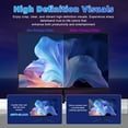 thumbnail image 2 of 27" Magnetic Computer Privacy Screen Filter for 16:9 Widescreen Monitor Screen Protector, Anti-Glare Blue Light Privacy Filter Shield, Removable Desktop Monitor Privacy Film, Double Sided Reversible, 2 of 11
