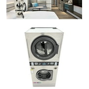 Commercial Coin Operated Washer Dryer Combo Stackable Double-layer 220V