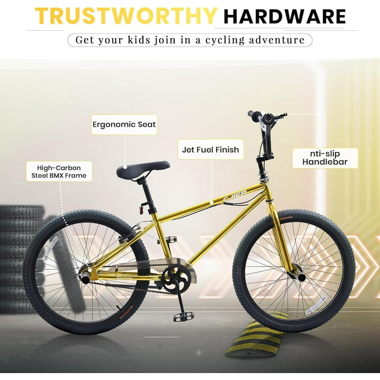 BMX Bike, 20 inch Kids Bike, DEYGIA Bikes for Kids 6-14, Boys Bike