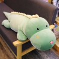 thumbnail image 2 of Dinosaur crocodile doll plush toy gift for the girl accompanying him birthday gift long pillow doll creative Christmas giftpurple50cm Deng Xun unisex, 2 of 2