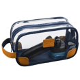 thumbnail image 1 of Neceser Lermende transparente para hombre que viaja, azul, impermeable, 1 of 7