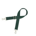 thumbnail image 1 of Youkk Femmes Coton Sac Bandoulière Remplacement Dames Simple Conception Sac à Main Réglable Bande avec Boucles Accessoires Noirâtre Vert, 1 of 6