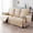 BEIGE, variant on 3-Seater Waterproof Non-Slip Recliner Sofa Cover with Side Pocket, for Bedroom Office Living Room, Elastic Adjustable Lounge Chaise Slipcover(Beige)