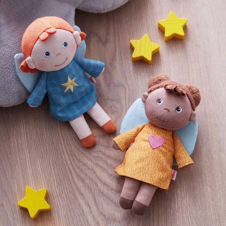 HABA Guardian Angel Mini Doll Nora - Soft Plush Baby Doll Toy for
